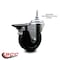 Service Caster 4 Inch Soft Rubber 38 Inch Threaded Stem Caster with Brake SCC-TS20S414-SRS-PLB-381615 - alternate 4